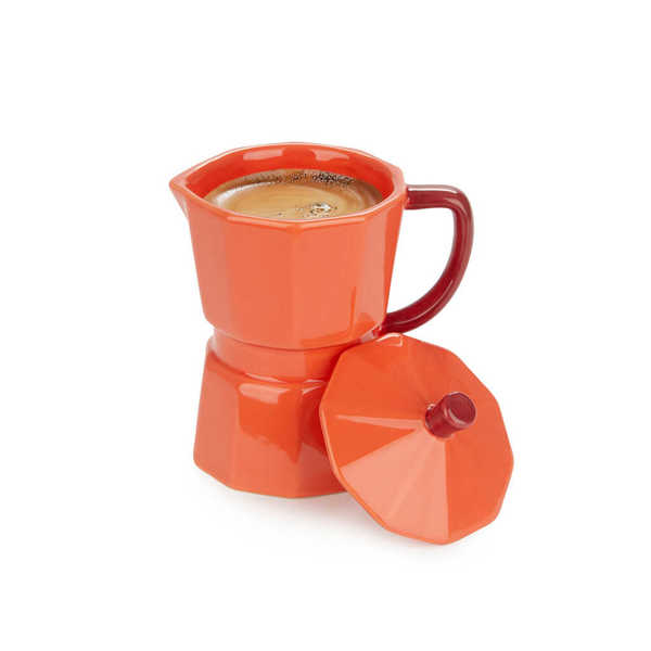 Mug - Moka - Rouge - Balvi
