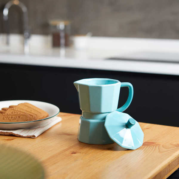 Mug - Moka - Turquoise - Balvi