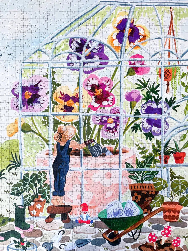 Puzzle - Pansies - Piecely - 1000p