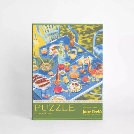 Puzzle - Manger dehors - 1000 pièces - Jour férié