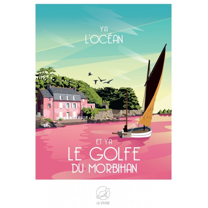 Puzzle - 1000 pièces - Le Golfe du Morbihan - La loutre