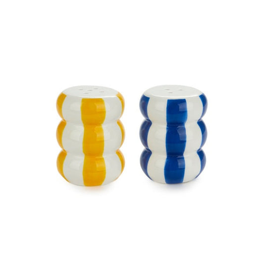 Sel & poivre - Floats - jaune-bleu - Balvi