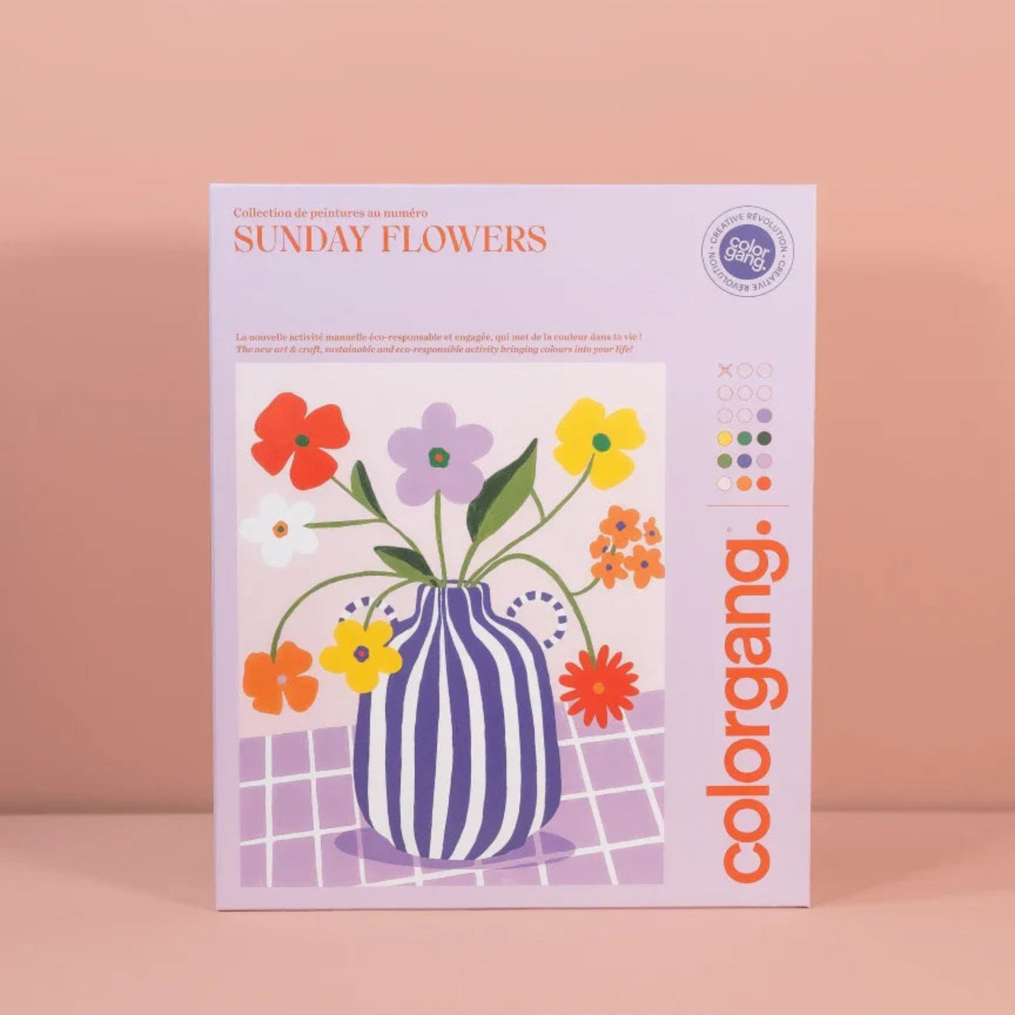 Peinture par numéro - Sunday Flower - Color gang