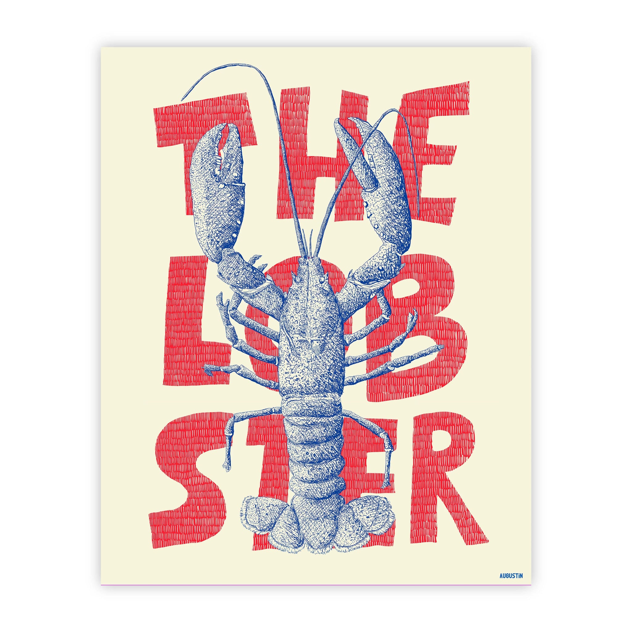 Affiche Lobster Augustin