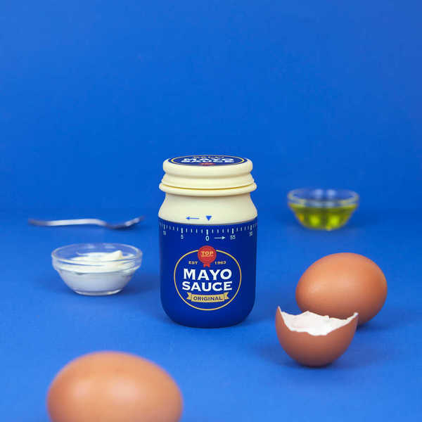 Minuteur - Mayonnaise - bleu - Balvi