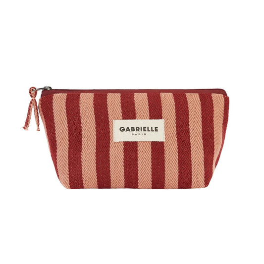 Trousse de beauté à rayures -  Garance - Gabrielle Paris