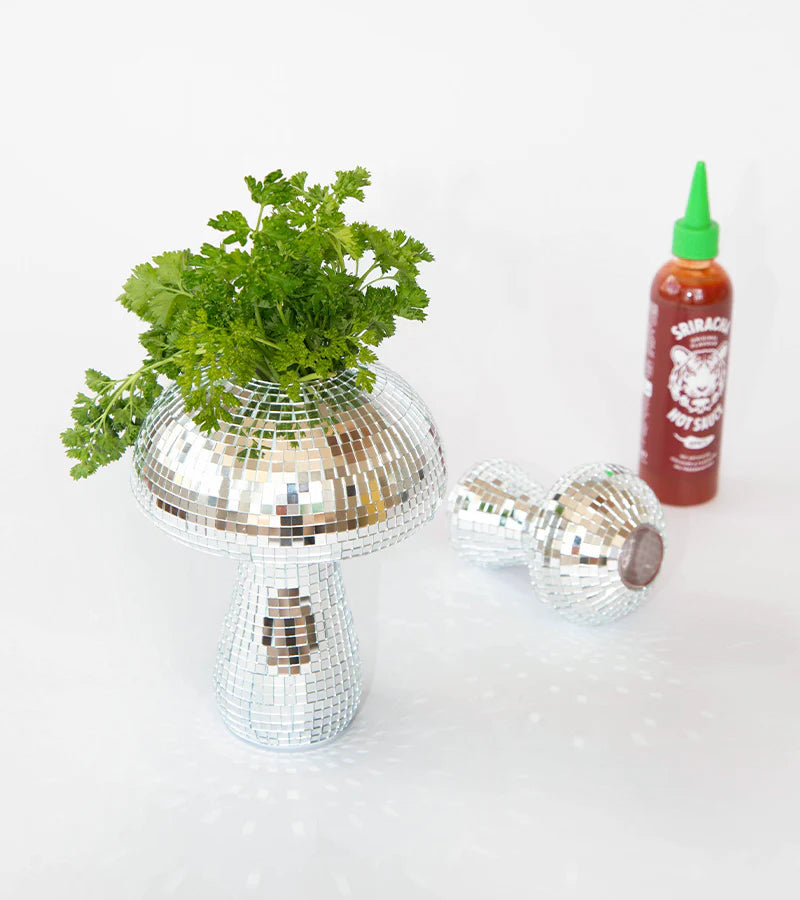 Vase champignon disco - 20cm - L'expressionist